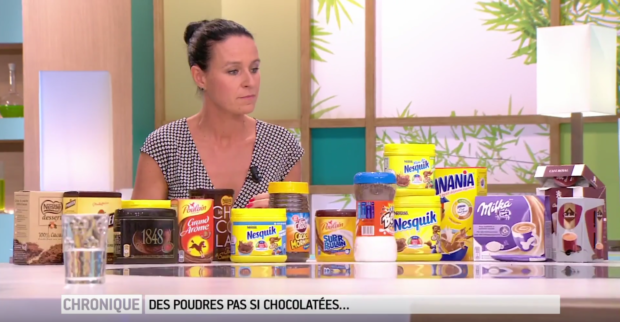 journal de la sante, france 5, petit dejeuner enfant, poudre chocolat, cacao chocolat, sante enfant, children breakfast cocoa, children chocolate, ma vie au naturel, sans GLO